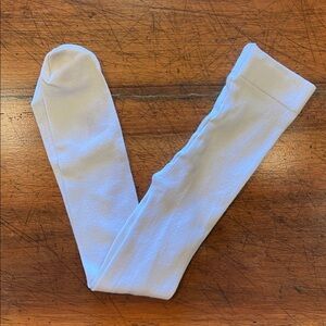 Classic White Tights | size 4-5T